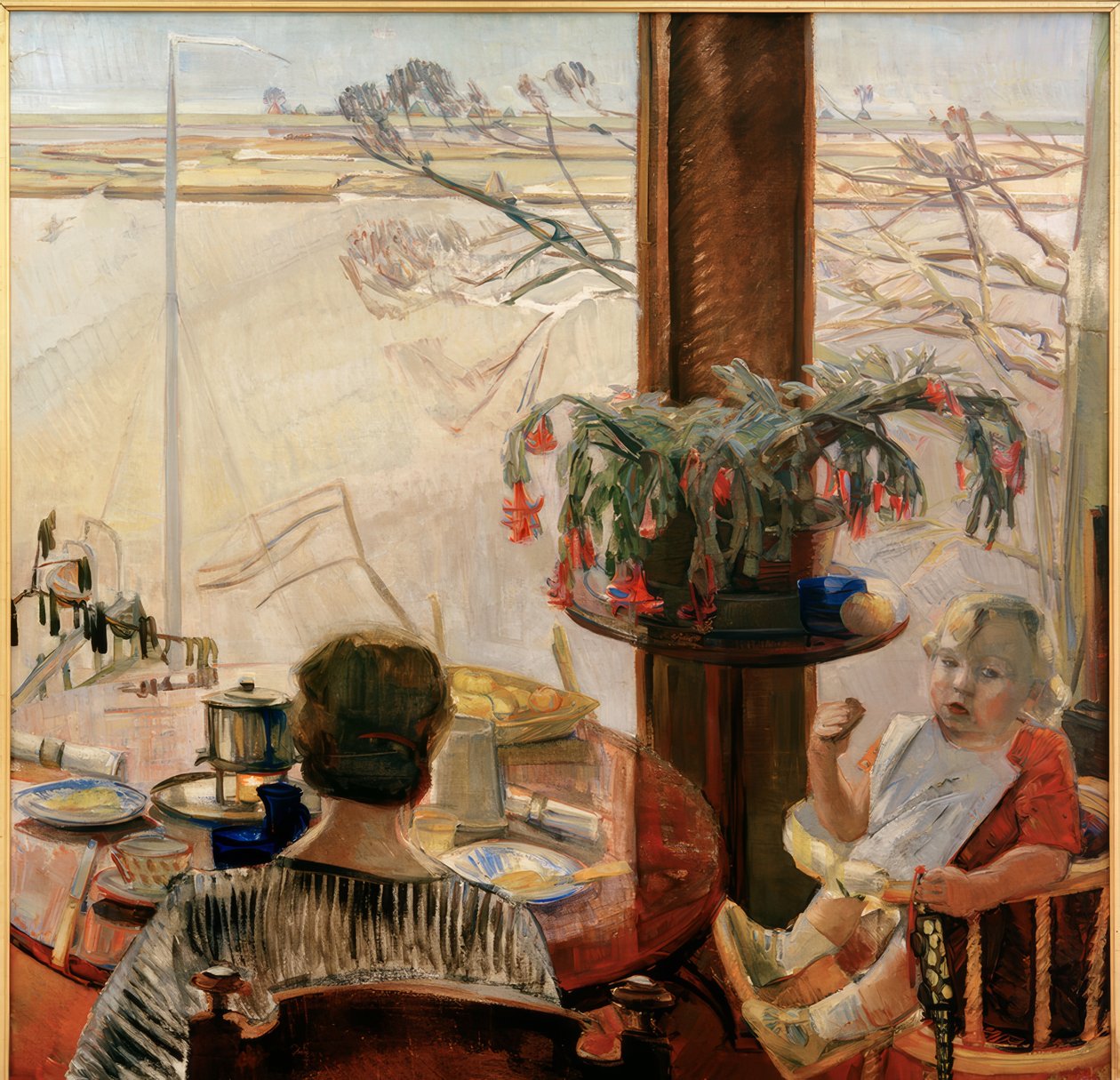 På terrassen af Anton Albers d. J.