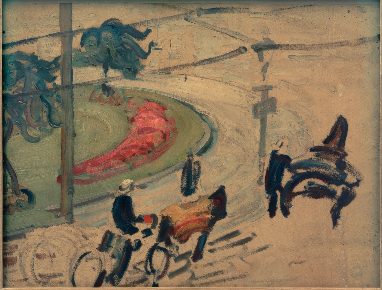 Cab stop i Bremen af Anton Albers d. J.