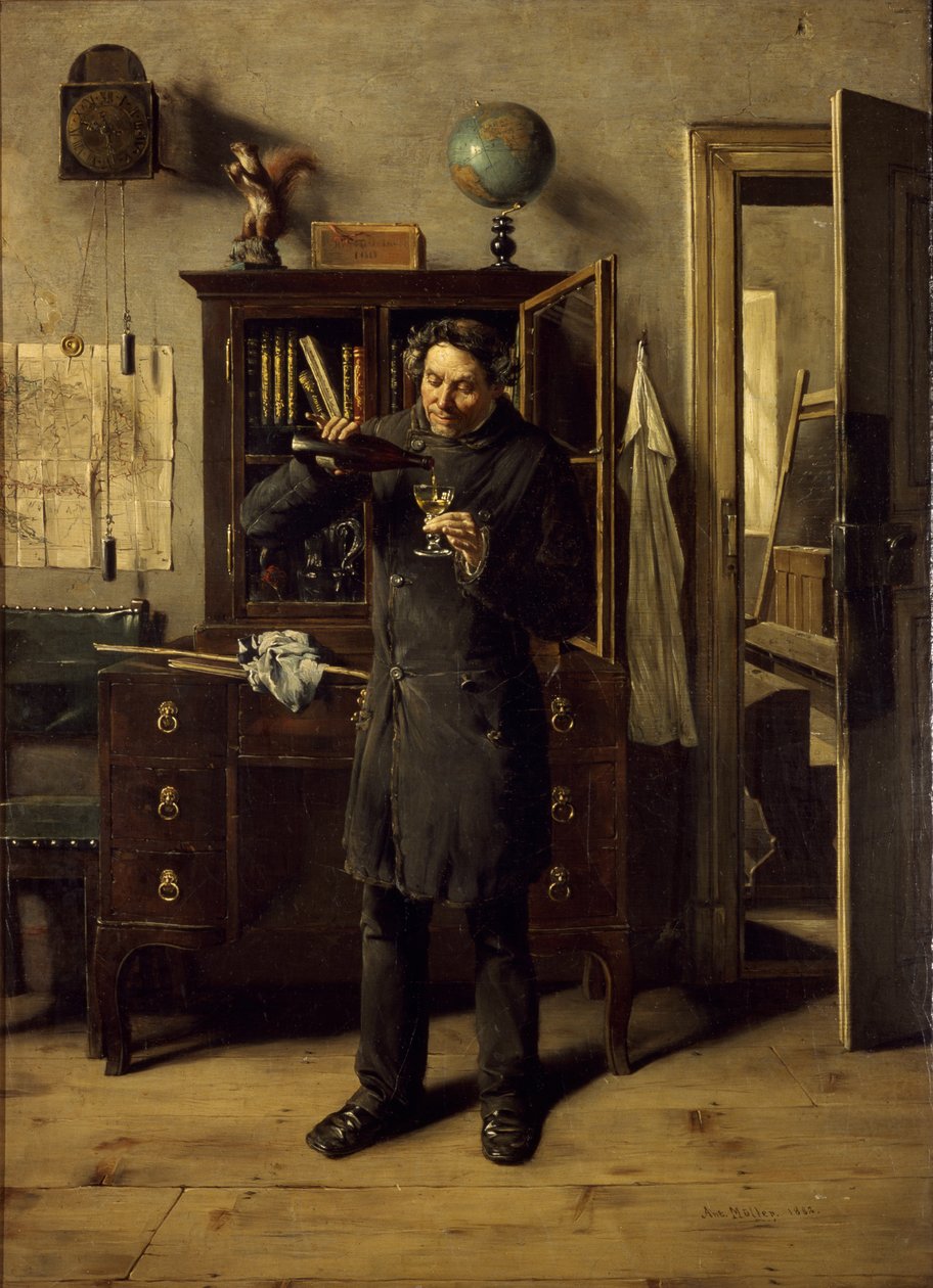 Lærer Drunkard, 1882 af Anton Eduard Müller