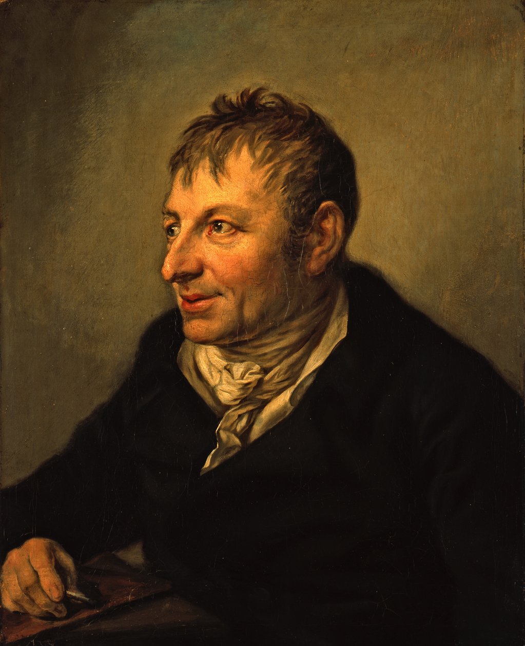 Portræt- og historiemaleren Carl Friedrich Demiani af Anton Graff