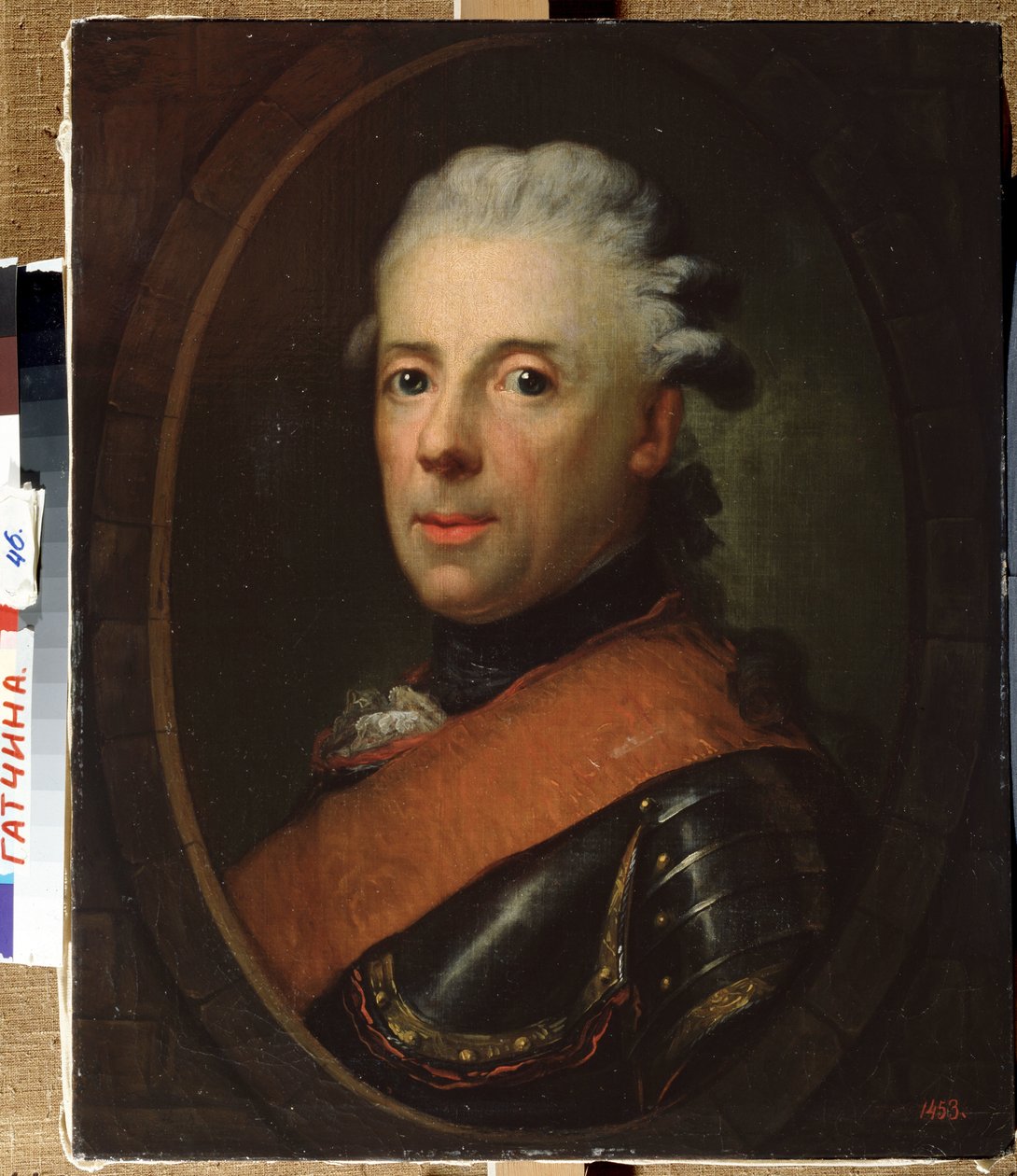 ""Portræt af Prins Henrik af Preussen (1726-1802), bror til Frederik den Store"" Maleri af Anton Graff (1736-1813) 1760-1770 Statens Frilandsmuseum Palace Gatchina, Sankt Petersborg af Anton Graff
