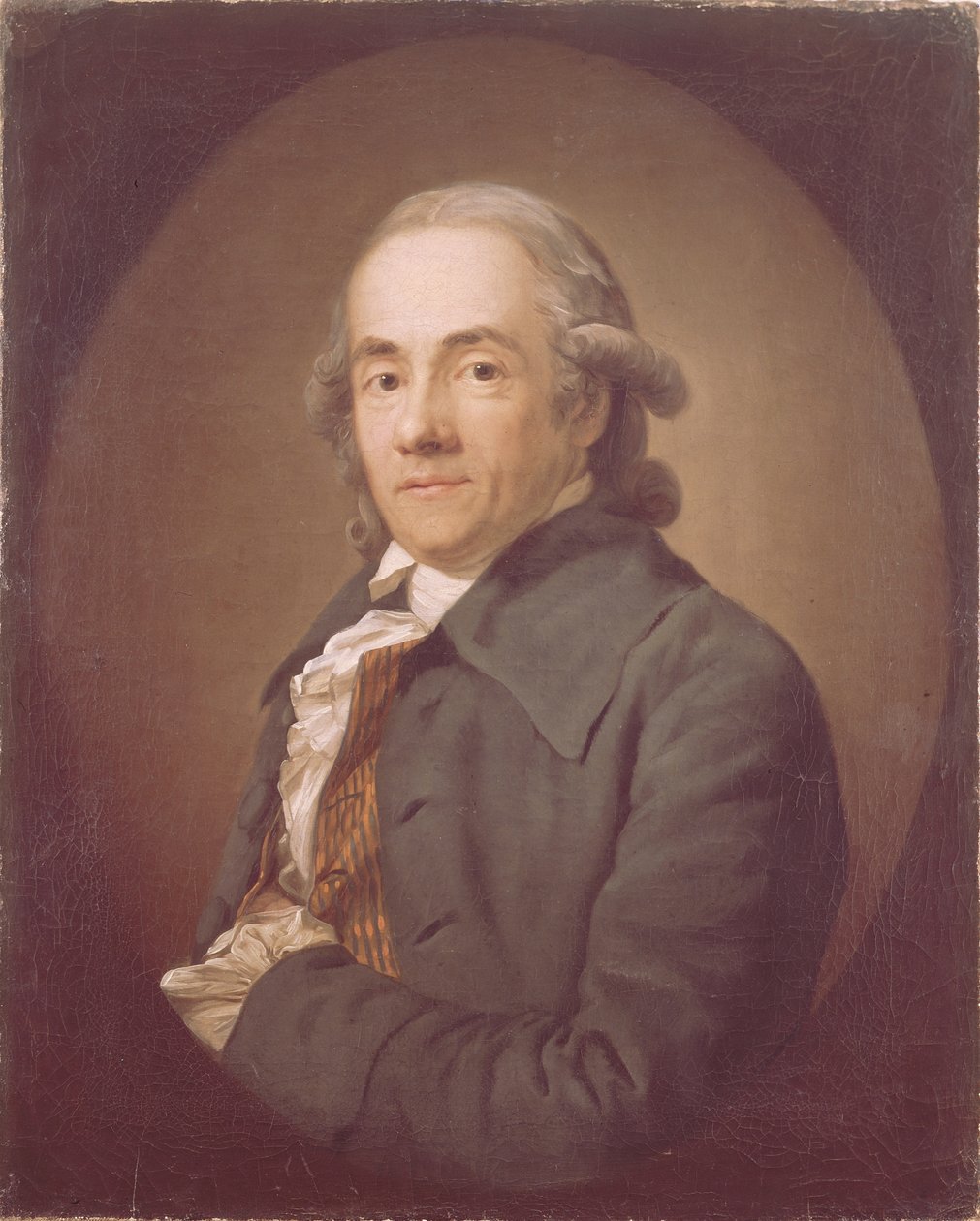 Portræt af Christian Friedrich Voss 1724-1795 af Anton Graff