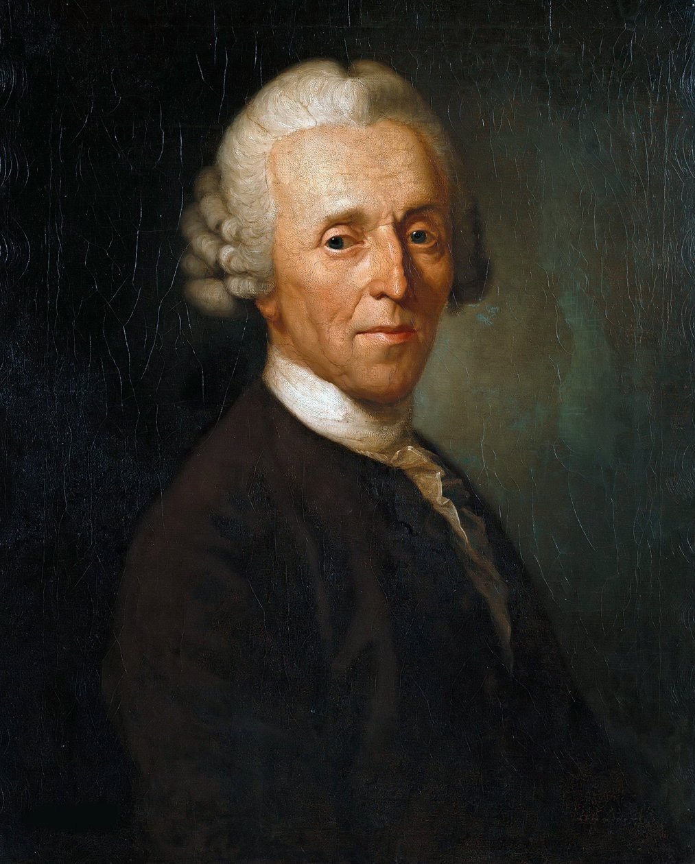 Portræt af Christian Fürchtegott Gellert 1715-1769, ca 1769. af Anton Graff
