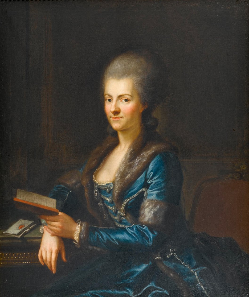 Portræt af Elisabeth Sulzer af Anton Graff