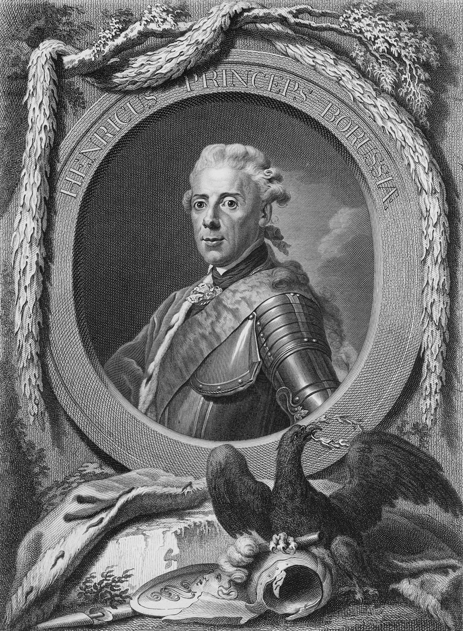 Portræt af Prins Henrik af Preussen (1726-1802), 1779 af Anton Graff
