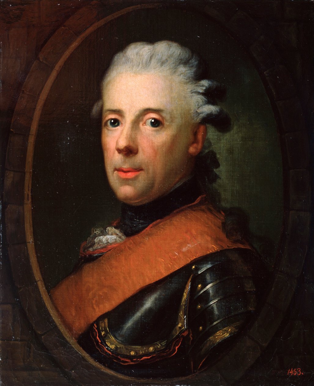 Portræt af Prins Henrik af Preussen, 1700-tallet. af Anton Graff