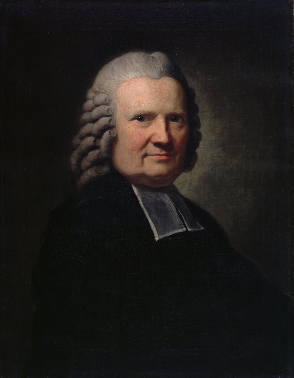 Probst Johann Joachim Spalding i embedsdragt af Anton Graff