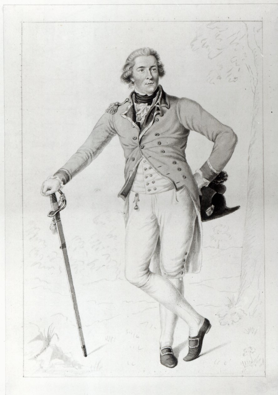 Thomas Bruce, 7. jarl af Elgin, graveret af George Perfect Harding, 1787 af Anton Graff