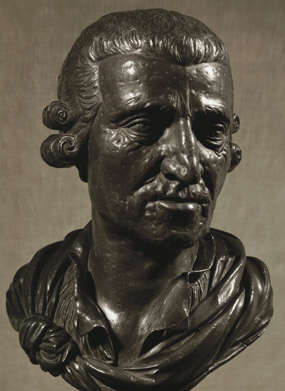 Joseph Haydn. Hovedrolleindehaverens buste ... af Anton Grassi