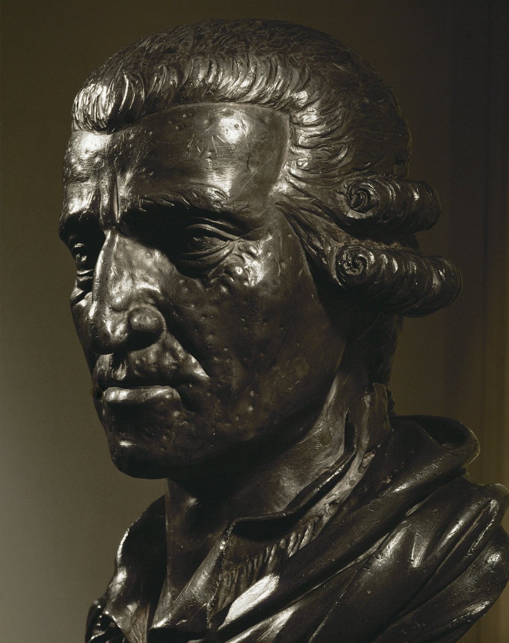 Joseph Haydn. Hovedrolleindehaverens buste ... af Anton Grassi