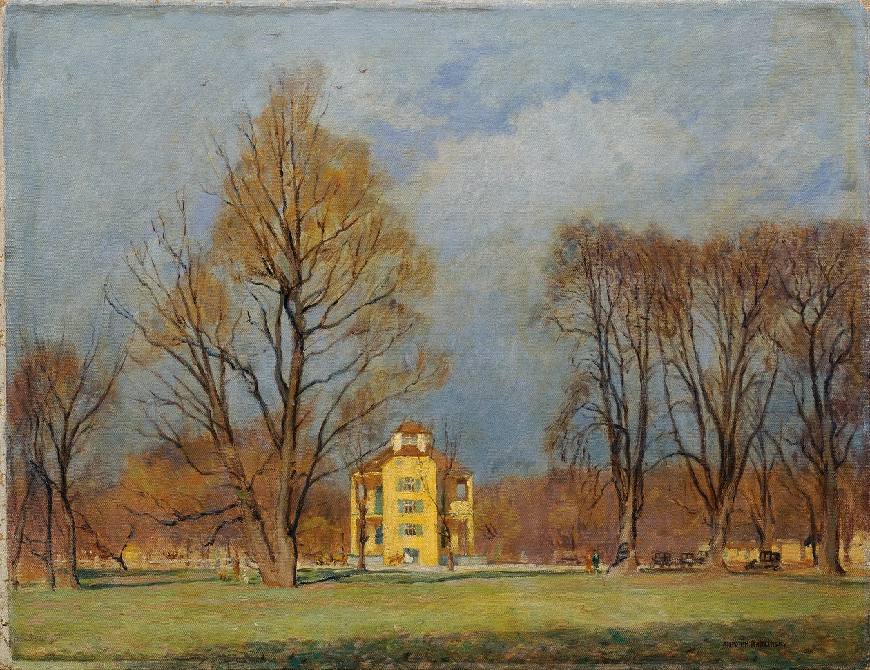 Lusthaus im Prater af Anton Hans Karlinsky