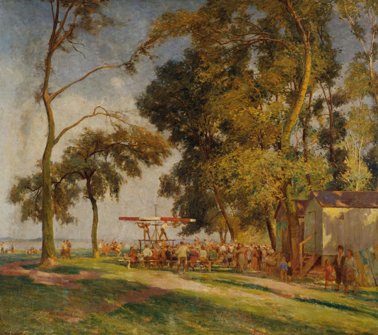 Søndag i Lobau af Anton Hans Karlinsky