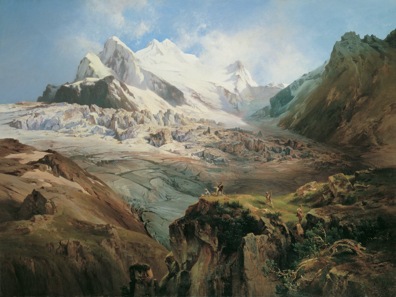Stubaiferner i Tyrol af Anton Hansch