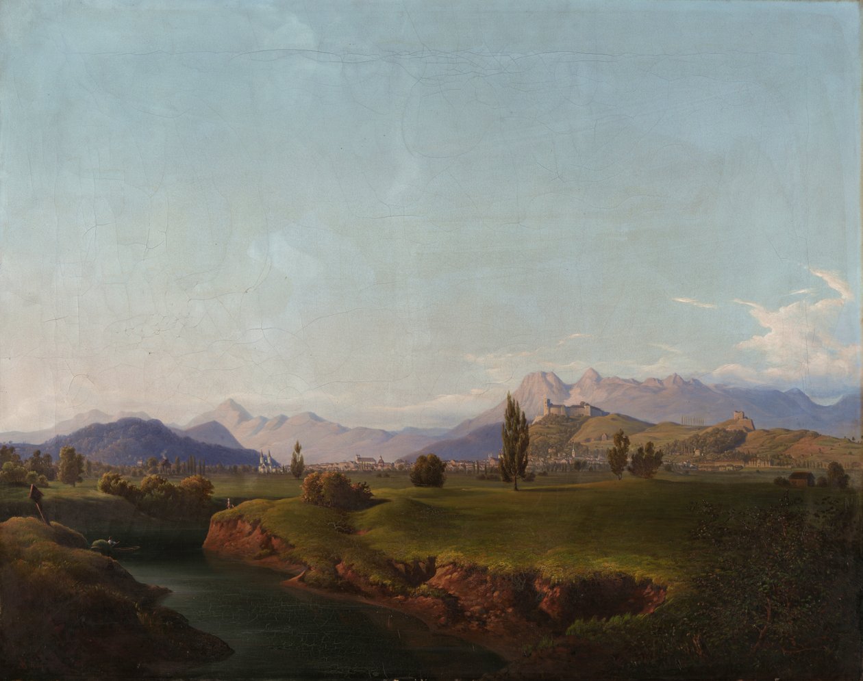 Ljubljana fra Ižica Ljubljana fra Ižica af Anton Karinger