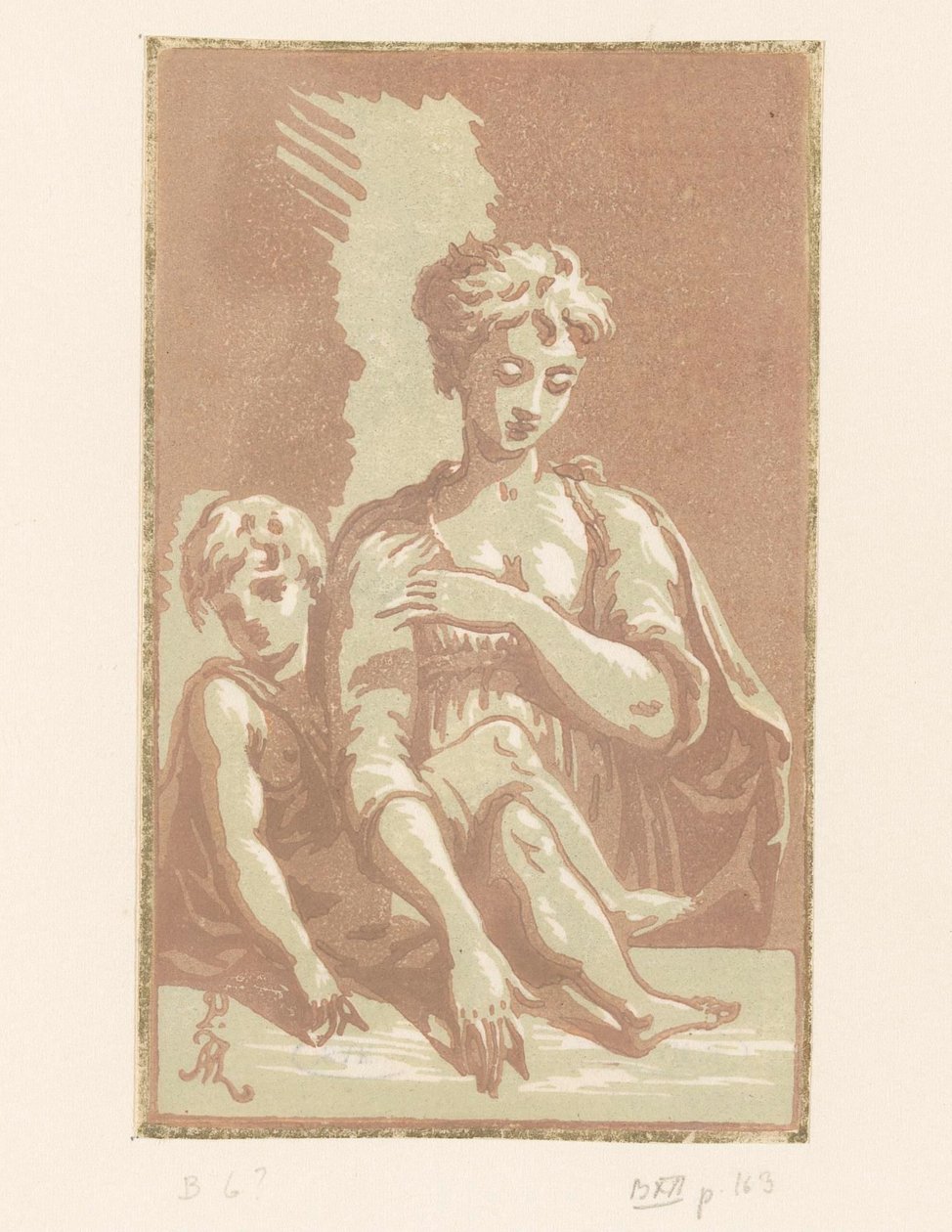 Maria med Kristusbarnet af Anton Maria I Zanetti