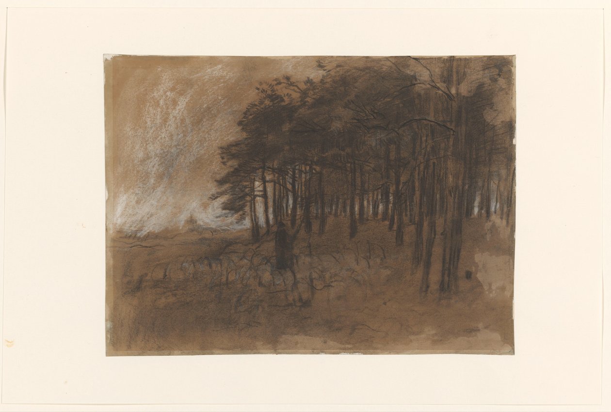 skovbryn af Anton Mauve