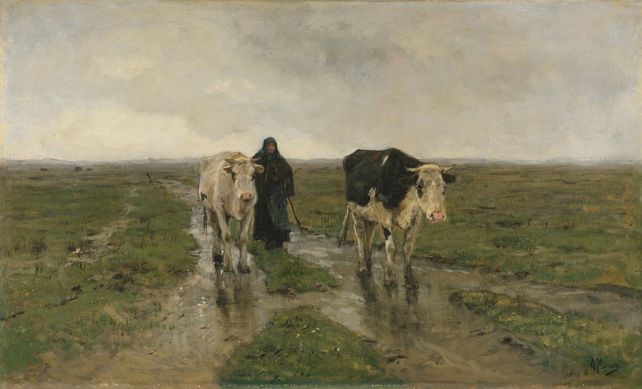 Skiftende græsgange, ca. 1880