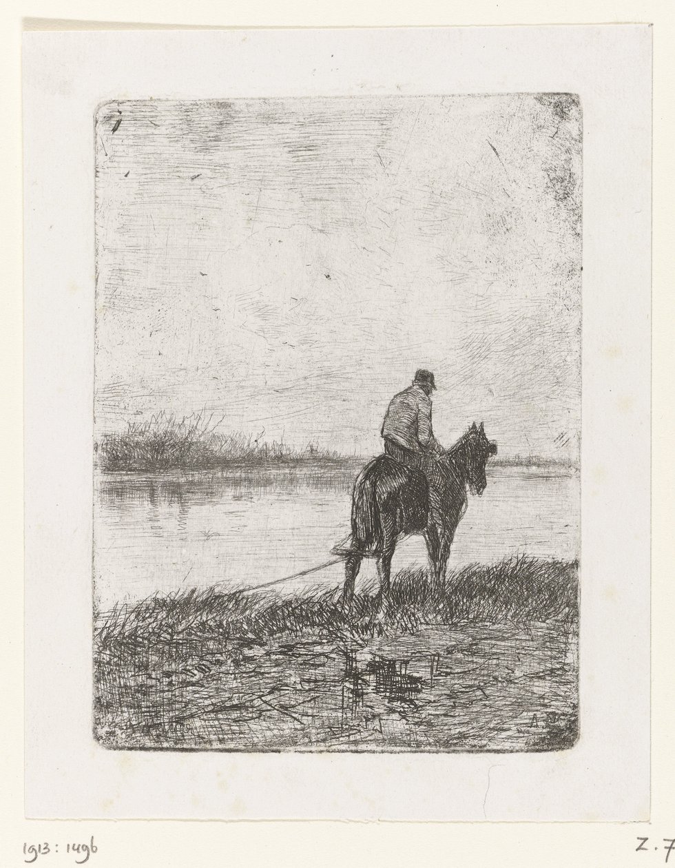 træksti af Anton Mauve