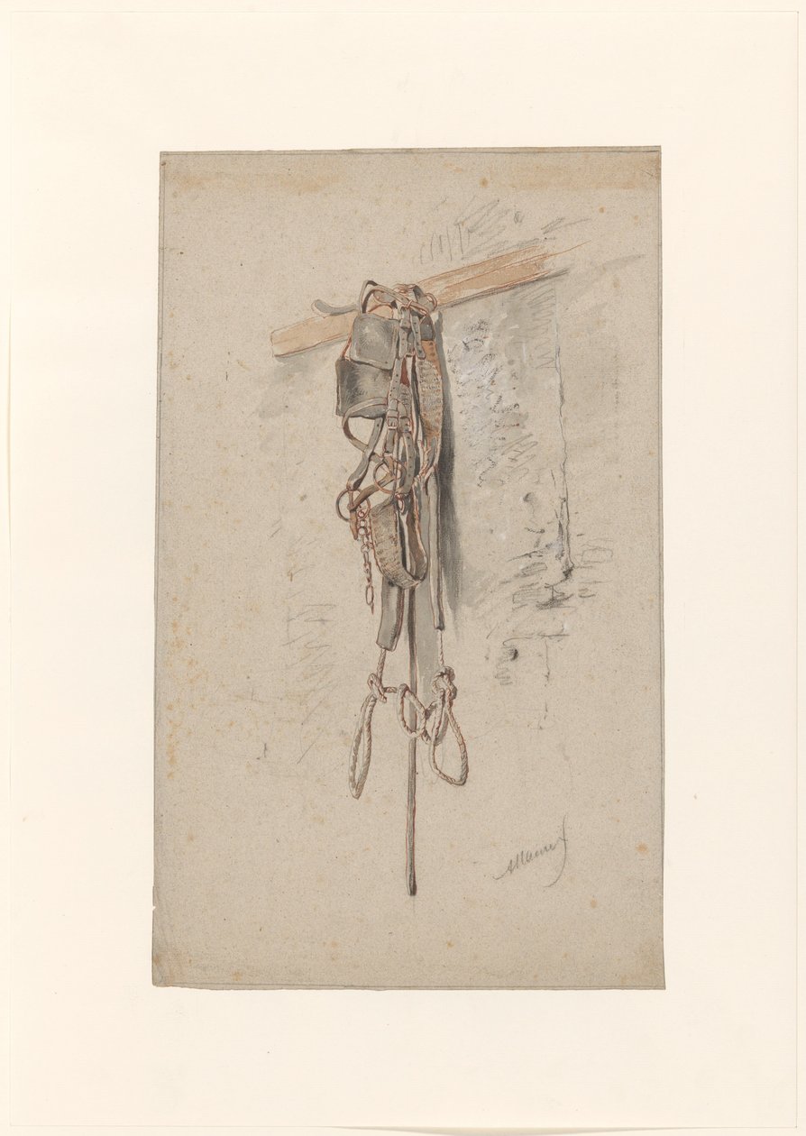 hestesele af Anton Mauve