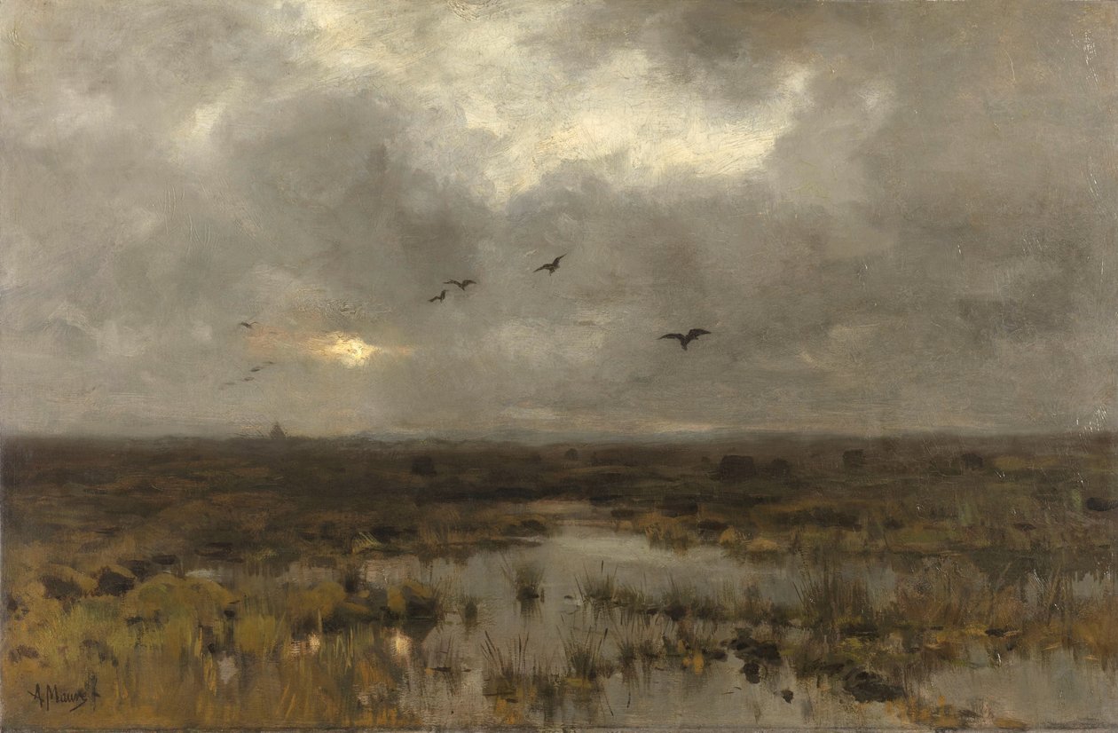 Marsken af Anton Mauve