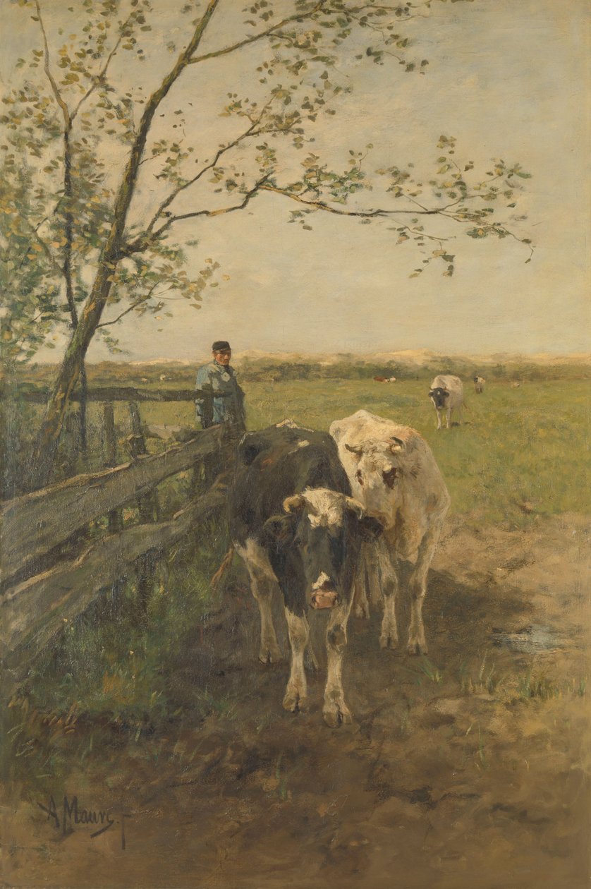 Mælkebøjningen af Anton Mauve