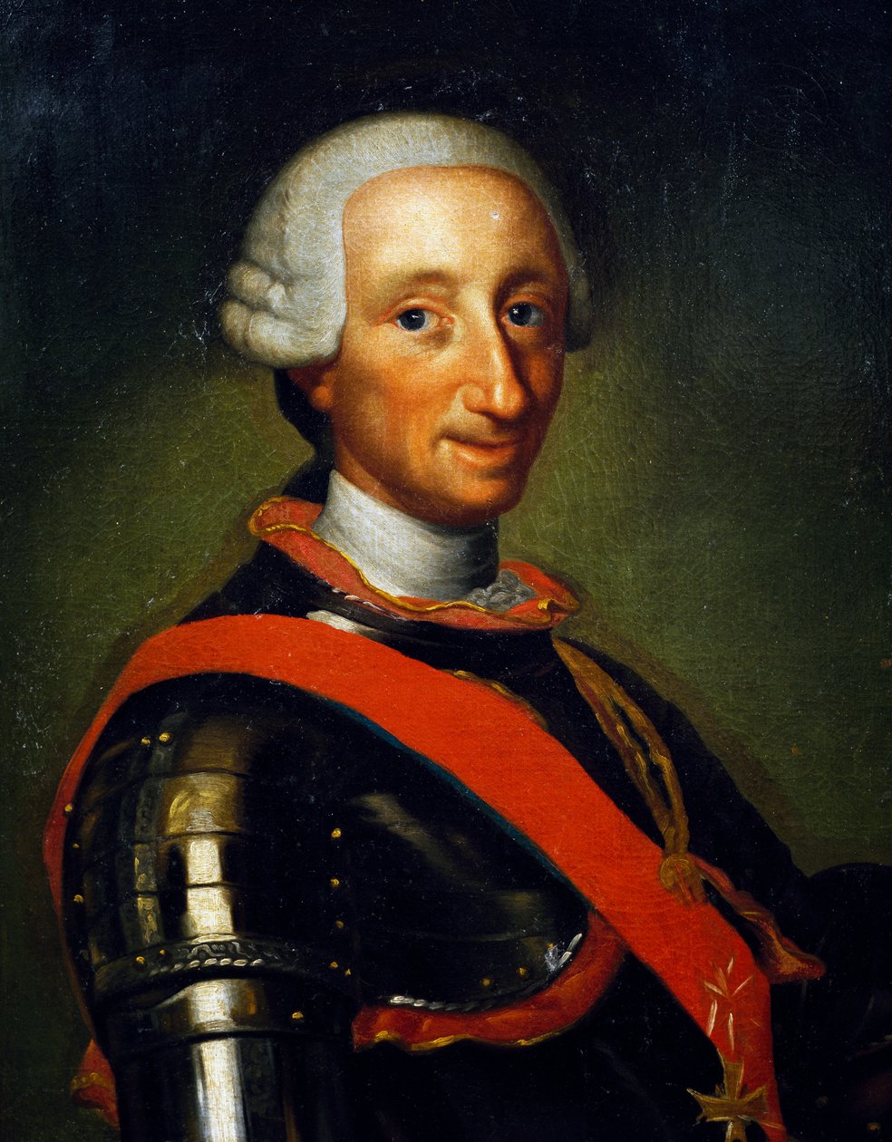 Portræt af Charles III af Bourbon af Anton Raphael (after) Mengs