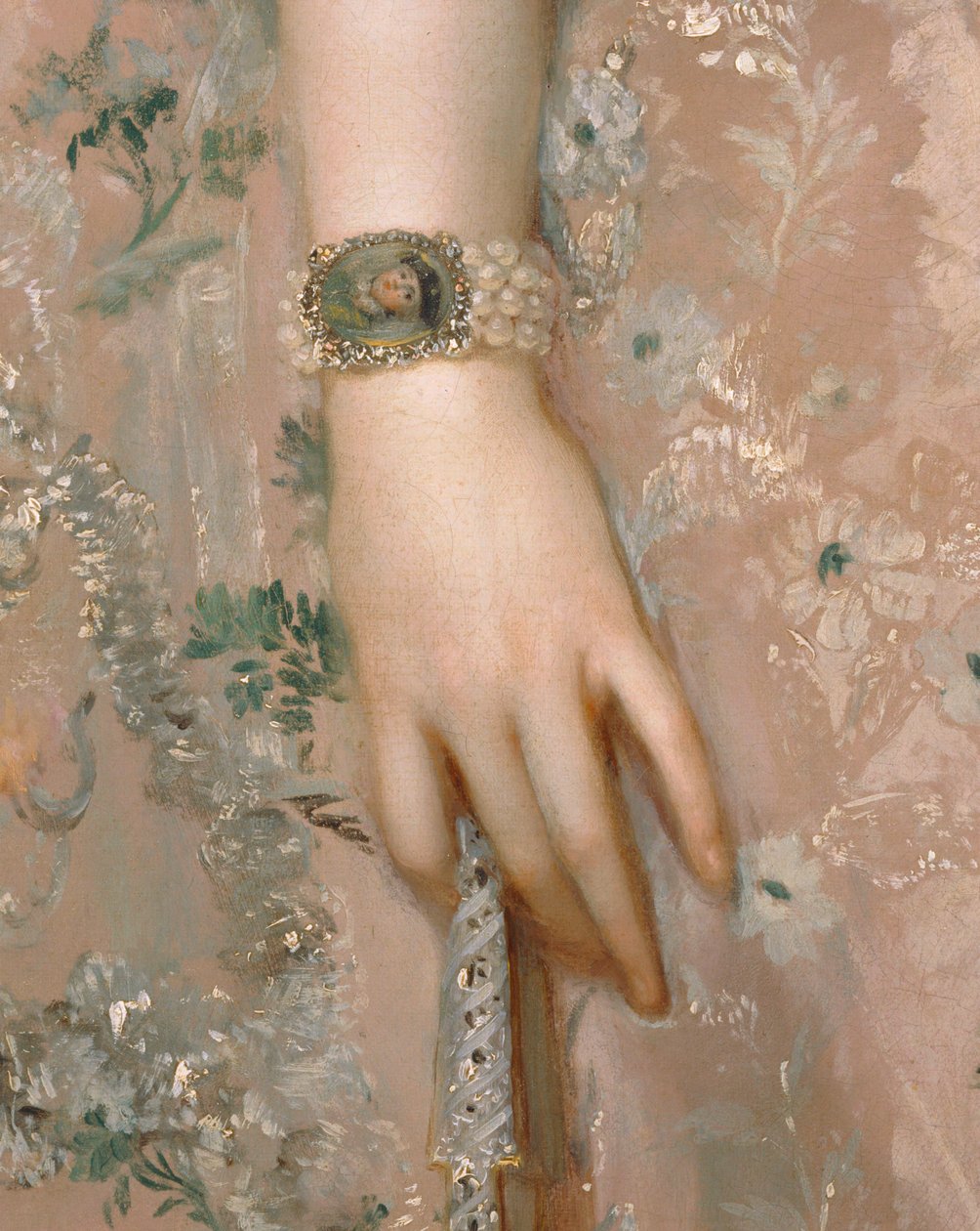 Marie-Louise de Parme, hustru til hendes fætter ... af Anton Raphael (attr. to) Mengs