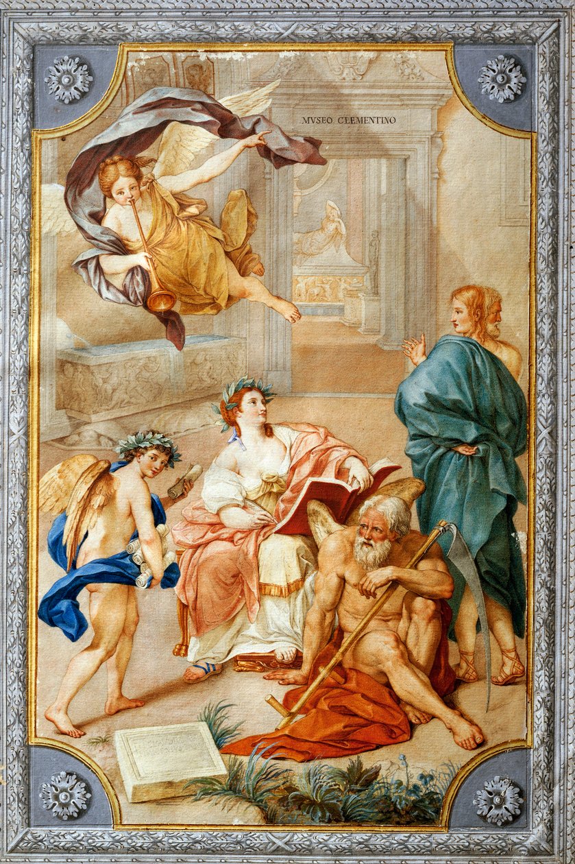 Allegori fra Clementino-museet, af Anton Raphael Mengs, blandede medier af Anton Raphael Mengs