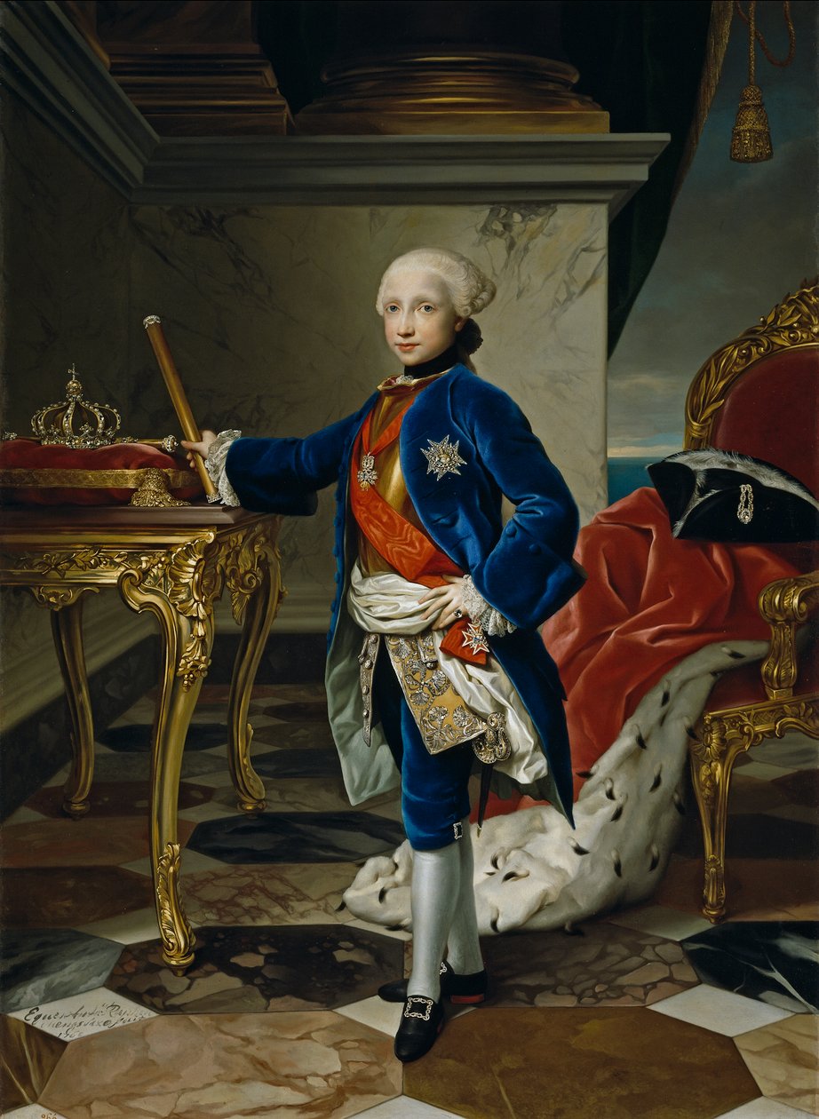 Ferdinand IV af Napoli af Anton Raphael Mengs