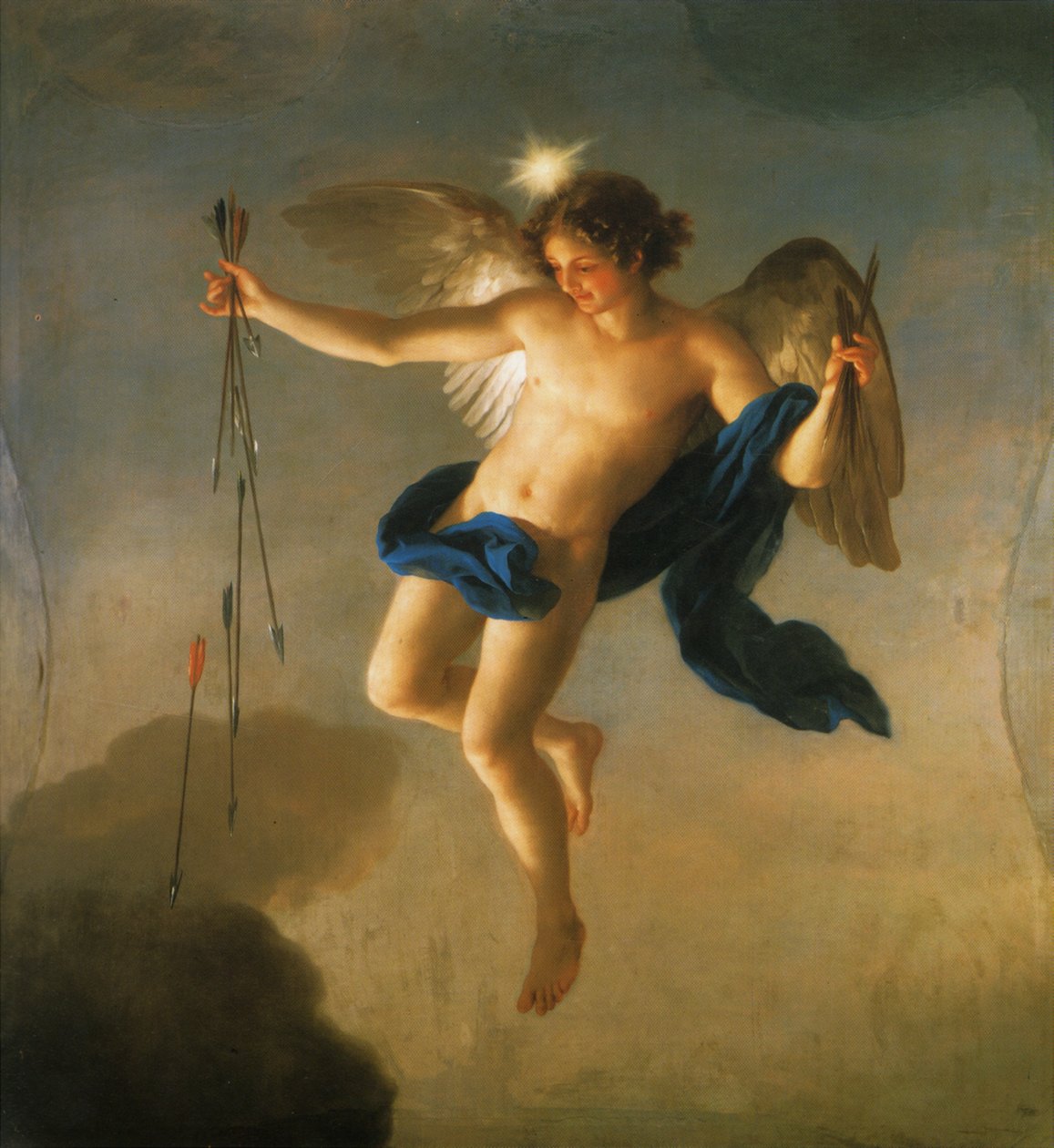 Hesperus som personificering af aftenen af Anton Raphael Mengs