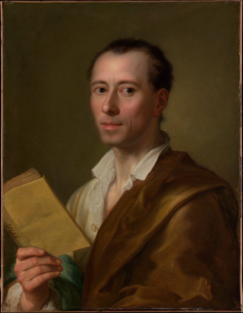Johann Joachim Winckelmann (1717-1768) af Anton Raphael Mengs