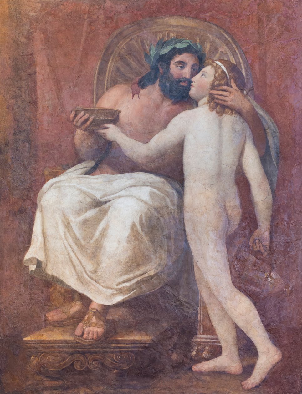Jupiter og Ganymedes af Anton Raphael Mengs