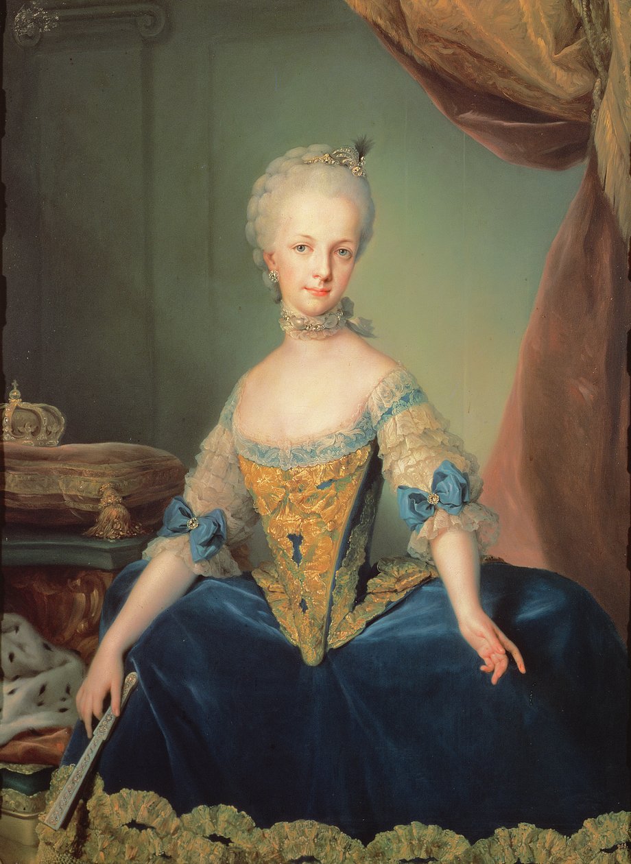 Maria Josepha af Østrig af Anton Raphael Mengs