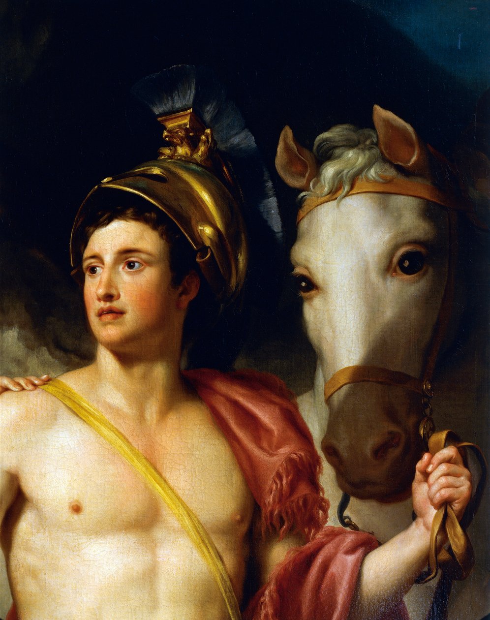 Perseus og Andromeda, af Anton Raphael Mengs, detaljer af Anton Raphael Mengs