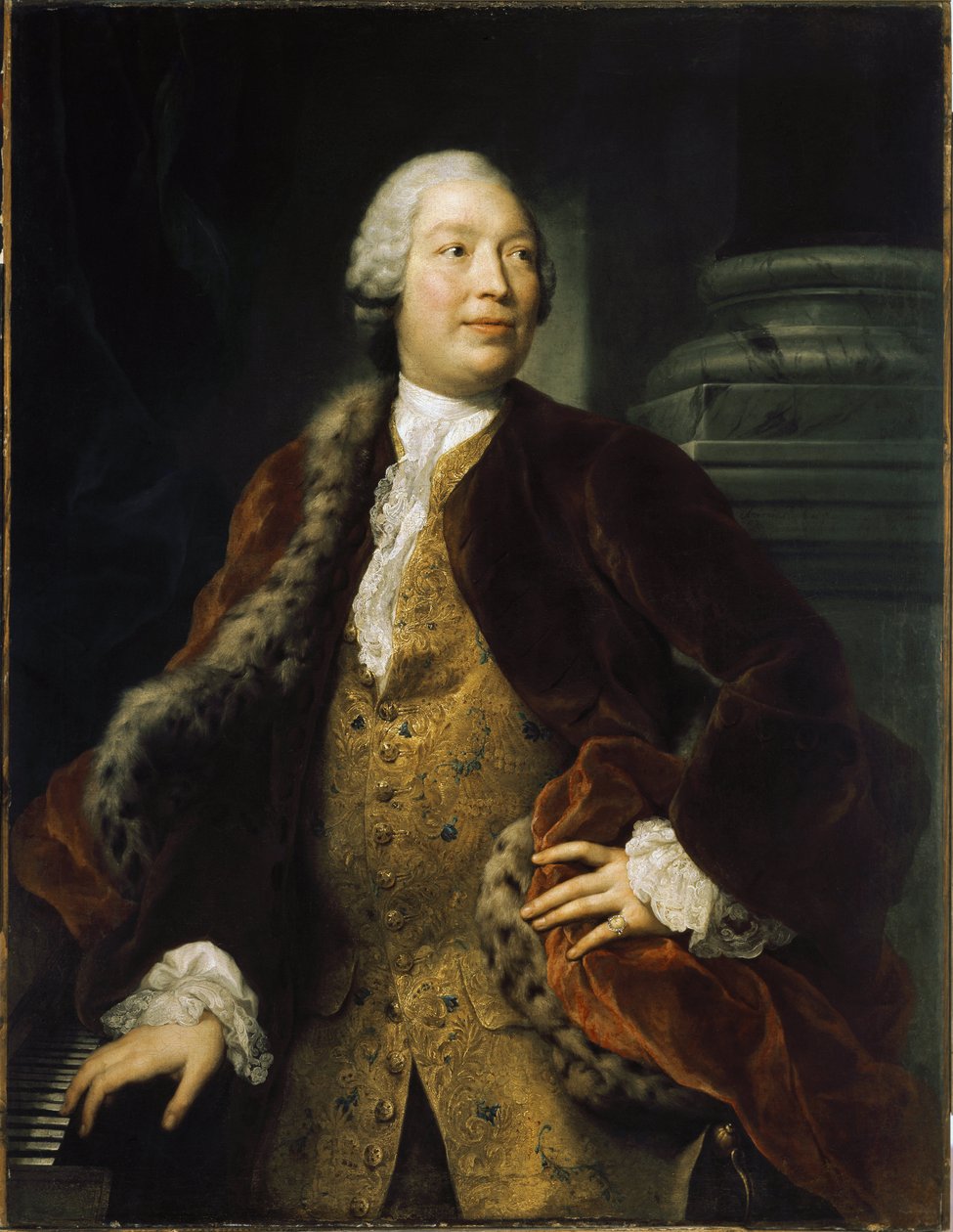 Portræt af Domenico Annibali (olie på lærred af Anton Raphael Mengs