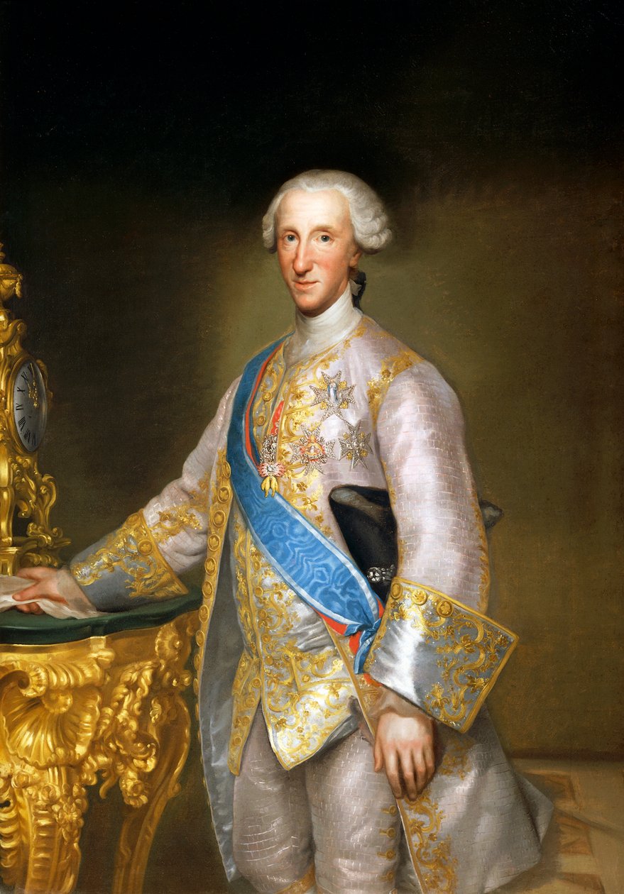 Portræt af Don Luis Antonio Jaime de Bourbon, af Anton Raphael Mengs, cirka 1774, olie på lærred af Anton Raphael Mengs