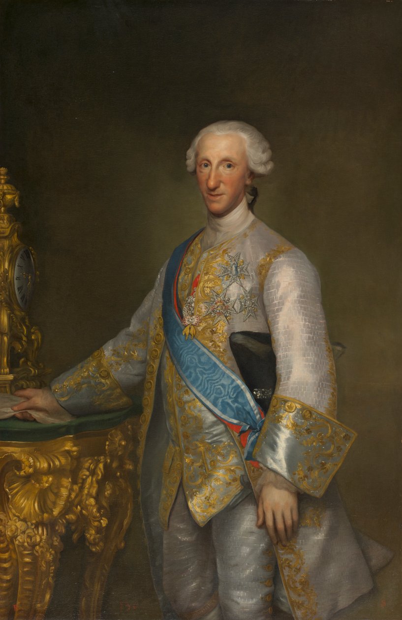 Portræt af Infante Don Luis de Borbon af Anton Raphael Mengs