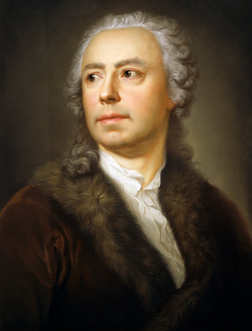 Portræt af Ismael Mengs, af Anton Raphael Mengs, pastel på papir af Anton Raphael Mengs