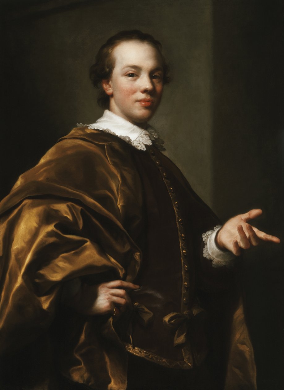 Portræt af John, vicegreve af Garlies, senere den 7. jarl af Galloway, som herre af Garlies af Anton Raphael Mengs