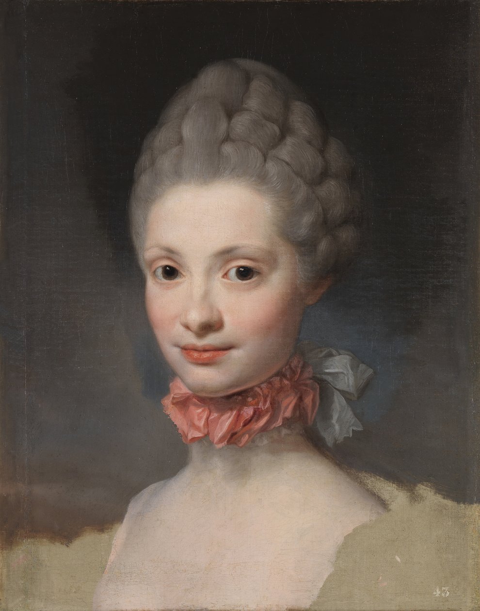 Portræt af Maria Luisa af Parma som prinsesse af Asturien, 1765 af Anton Raphael Mengs