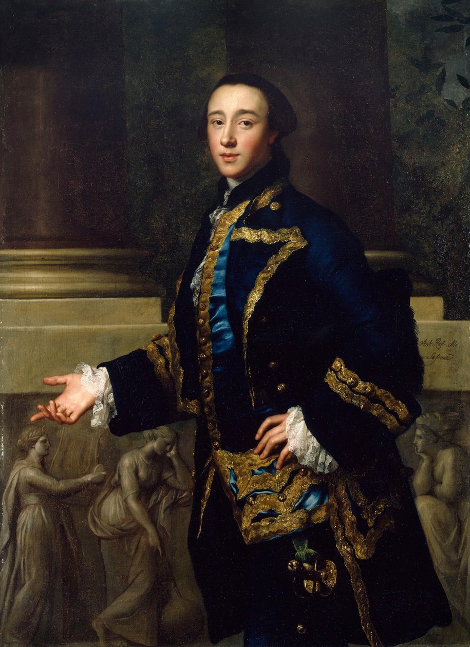 Portræt af Thomas Conolly (1738–1803) af Anton Raphael Mengs