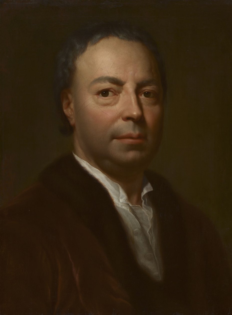 Portræt af kunstnerens far, Ismael Mengs af Anton Raphael Mengs