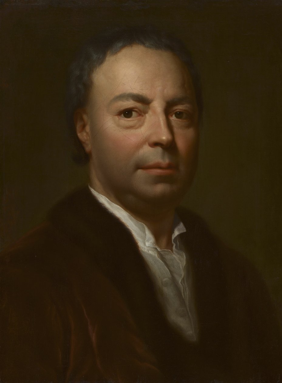 Portræt af kunstnerens far, Ismael Mengs af Anton Raphael Mengs