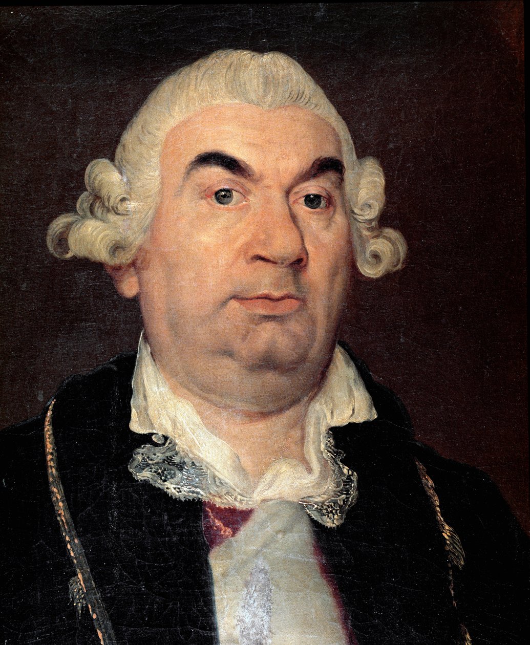 Portræt af den italienske komponist Niccolo Jommelli (1714 -1774) Maleri af Anton Raphael Mengs (1728-1779) 1700-tallets Bologna, Museo Civico Biblioteca Musicale af Anton Raphael Mengs