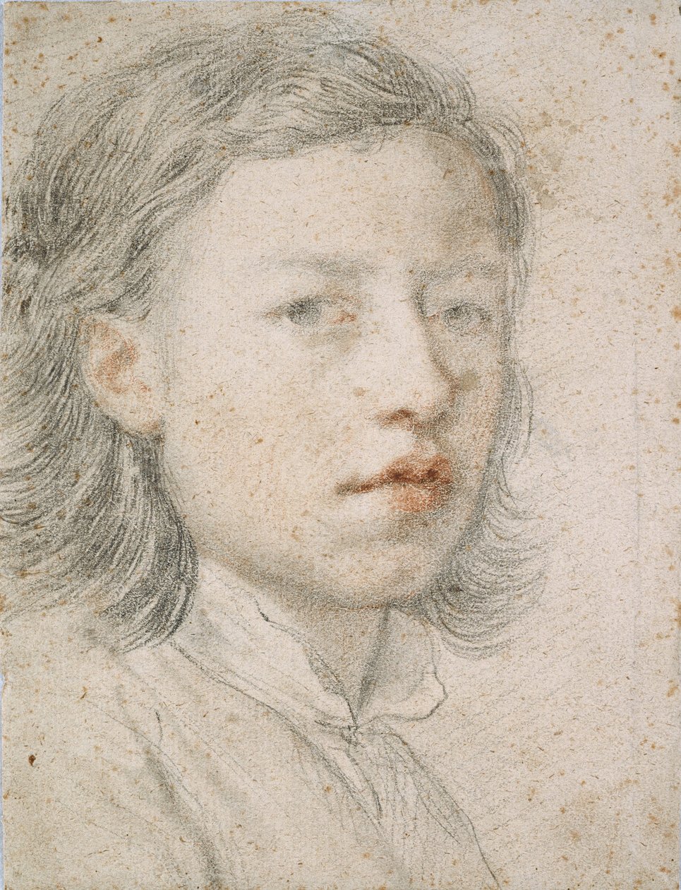 Selvportræt, 1740 af Anton Raphael Mengs