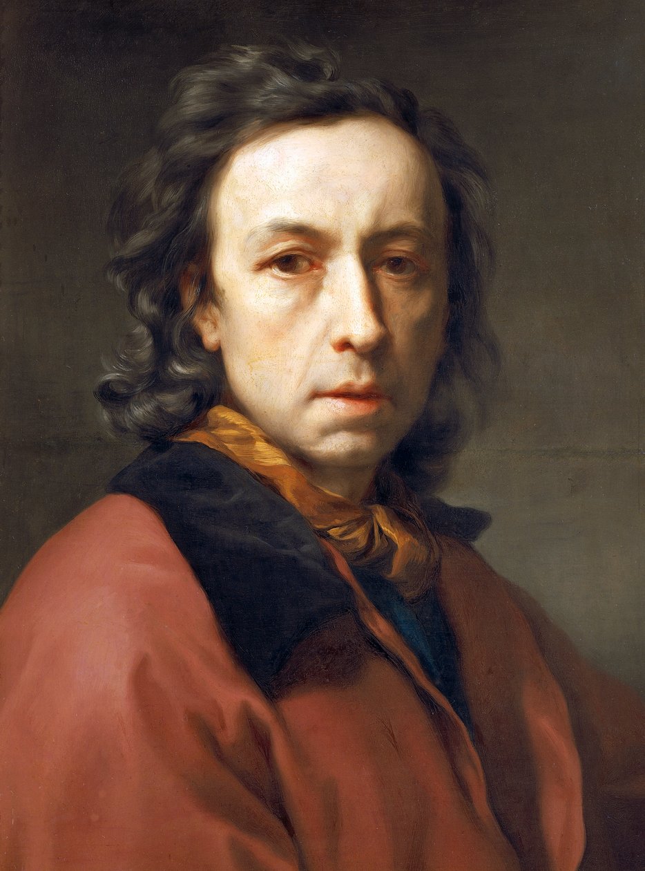 Selvportræt af Anton Raphael Mengs af Anton Raphael Mengs