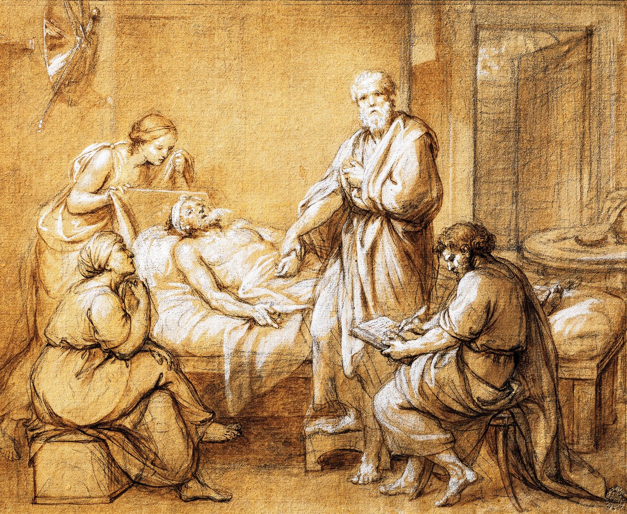 Testamente af Eudamida, af Anton Raphael Mengs af Anton Raphael Mengs
