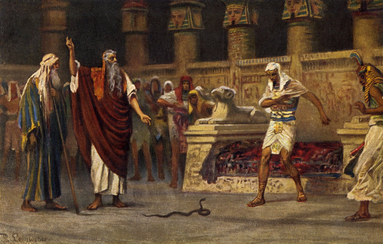 Moses og Aron - Bibelen af Anton Robert Leinweber