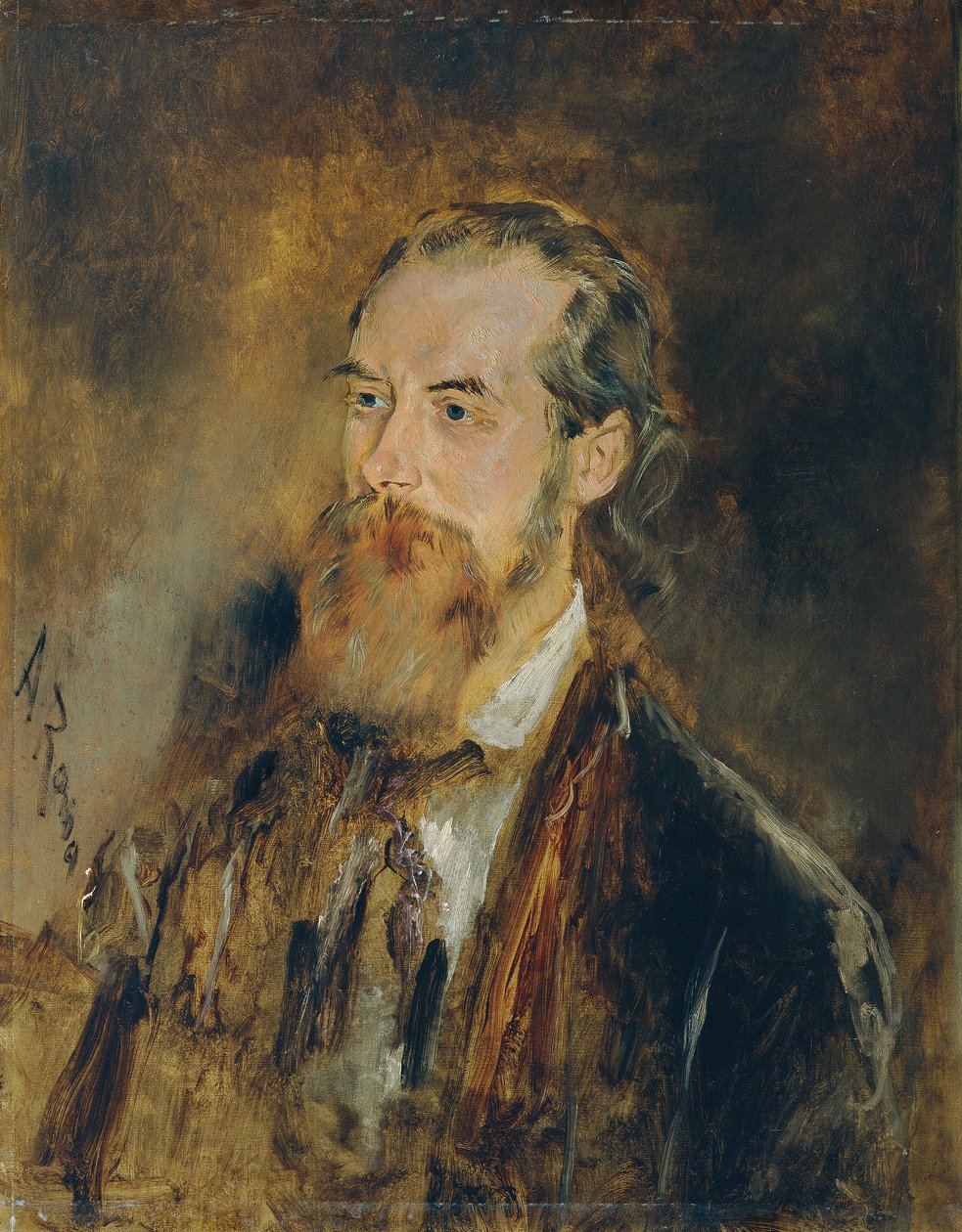 Dyremaleren Karl Reichert af Anton Romako