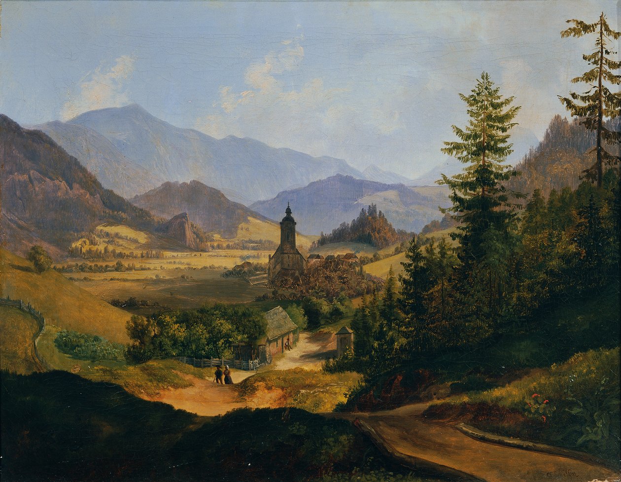 Josephsberg nær Mariazell af Anton Schiffer